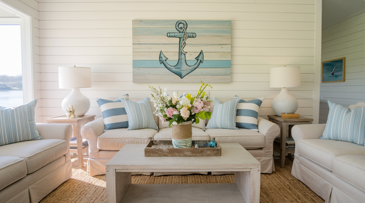 DIY Spring Nautical Decor: Brighten Up Your Lakefront Home