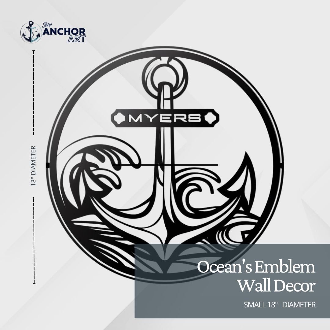 Ocean's Emblem Wall Decor