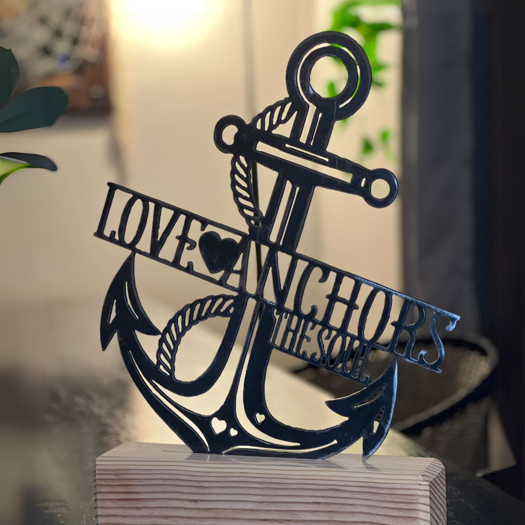 "Love Anchors the Soul" Anchor Art